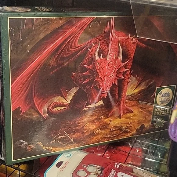 Cobble Hill 'Dragon's Lair' 1000pc puzzle. Sealed - Picture 1 of 2
